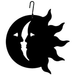 Sun/Moon - Decorative Hanging Silhouette