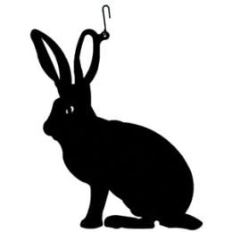 Rabbit - Decorative Hanging Silhouette
