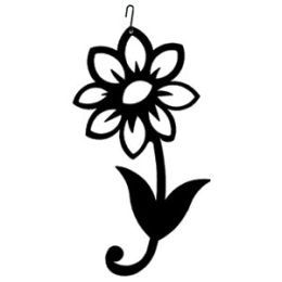 Shasta Daisy - Decorative Hanging Silhouette