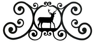 Deer - Over Door Plaque