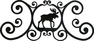 Moose - Over Door Plaque