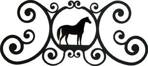 Horse - Over Door Plaque