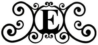 House Plaque Letter E