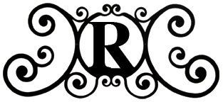 House Plaque Letter R