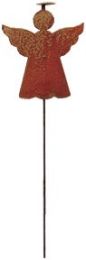 Angel With Halo - Rusted Garden Stake