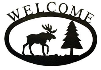 Moose & Pine - Welcome Sign Large