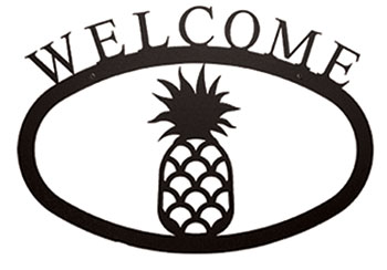 Pineapple - Welcome Sign  Large