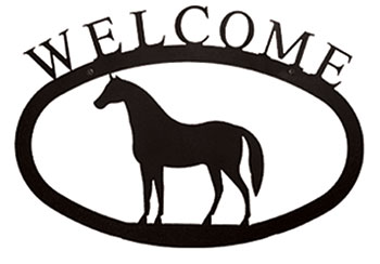 Horse - Welcome Sign  Large
