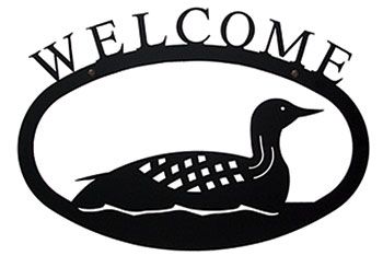 Loon - Welcome Sign Large