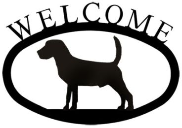 Beagle - Welcome Sign Small