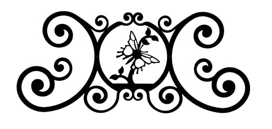 Butterfly - Over Door Plaque