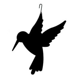 Hummingbird - Decorative Hanging Silhouette