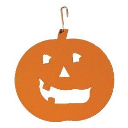 Pumpkin - Decorative Hanging Silhouette-ORANGE