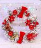 [B] Christmas Wreaths Garlands Xmas Wreaths Hanging Decor