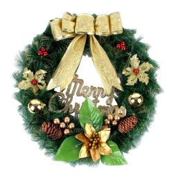 Christmas Wreaths Garlands Xmas Wreaths Decor Bow Yellow