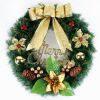 Christmas Wreaths Garlands Xmas Wreaths Decor Bow Yellow