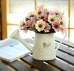 New Pastoral Style Home Decorations  Retro Tin Flower Bucket