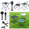 Portable Folding Chair Stool Camping Chairs Fishing Train Travel Paint Outdoor, Grand Green