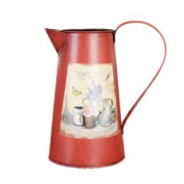 Pastoral Flower Vase/ Rustic Metal Small Tin Blucket Vases/ Best Gift  S