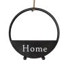Best Round Wall Hanging Plant  Iron Planter Wall Hanging Container Succulent Plant Pots,B