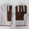 10 Pairs Canvas Thicken Work Gloves Protective Working Gloves, Random Color