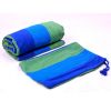 Creative Canvas Stripe  Quilted Fabric Hammock Foldable Hammock Blue 76.7*31"