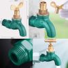 Old-fashioned Thicken Iron Faucet Key Open Garden Faucet Mop Pool Faucet Single Cold Water Tap for Winter Outdoor