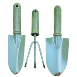 Set of 3 Creative Gardening Yard Shovel/Spade/Rake Garden Supplies Tools