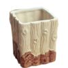 STUMP Decor/Creative Gift Planter For Succulent Flower Pot Earthen