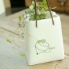 Decor/ Gift ROLLHOOP Paper Bag Shape Planter For Succulent Flower Pot Earthen