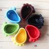 Creative Decor Lovely Garden Feet Earthenware Planter Flower Pot 2.9*1.2" BLACK