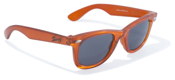 Classic Wayfarer Look in Smooth Orange by Swag