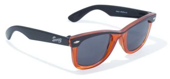 Classic Wayfarer Look in Translucent Orange by Swag