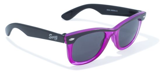 Classic Wayfarer Look in Translucent Pink by Swag