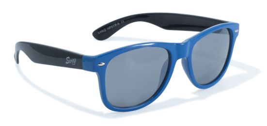 Classic Wayfarer Look with Yellow and Blue Frame by Swag
