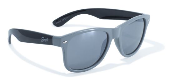 Classic Wayfarer Look with Yellow and Grey Frame by Swag