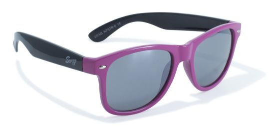 Classic Wayfarer Look with Yellow and Pink Frame by Swag