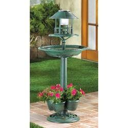 Verdigris Garden Centerpiece